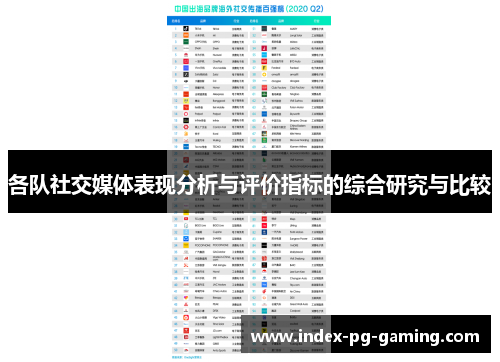 各队社交媒体表现分析与评价指标的综合研究与比较